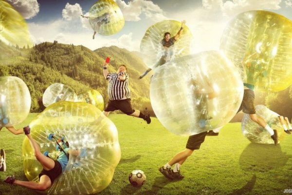 Bubble Soccer, Schlag den Junggesellen & Arrow Tag